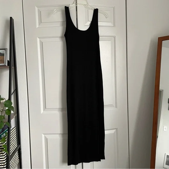 Forever 21 | Dresses | Forever 2 Ribbed Bodycon Maxi Dress Black | Poshmark